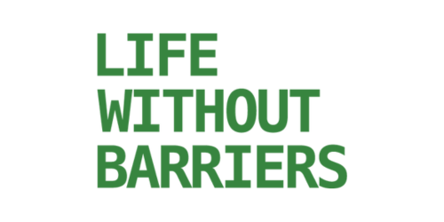Life Without Barriers green logo